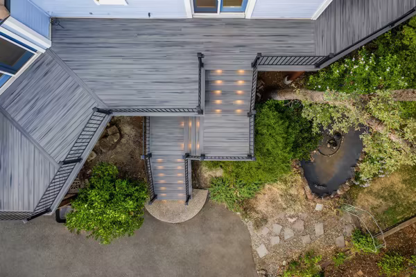 Alta Mesa custom deck by Stone Ridge Decking, photo 1