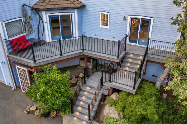 Alta Mesa custom deck by Stone Ridge Decking, photo 3
