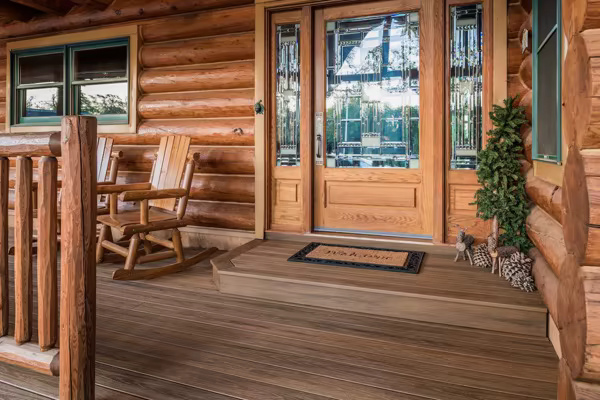 Country Side custom deck by Stone Ridge Decking, photo 12