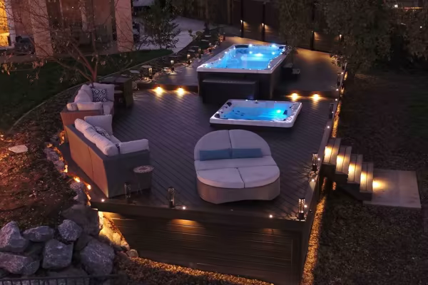 Fifth St custom deck by Stone Ridge Decking, photo 3