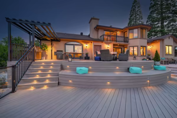 Lakeshore custom deck by Stone Ridge Decking, photo 4
