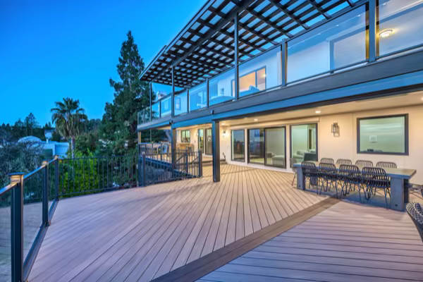 Powers Dr custom deck by Stone Ridge Decking, photo 1