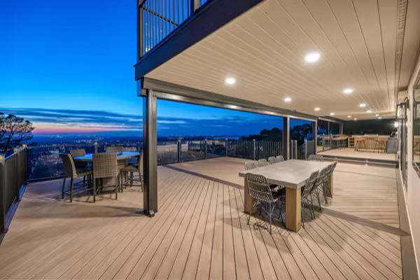 Powers Dr custom deck by Stone Ridge Decking, photo 2
