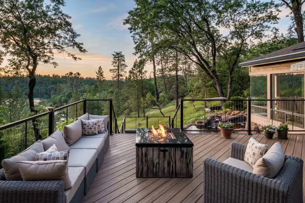 Sunrise custom deck by Stone Ridge Decking, photo 10