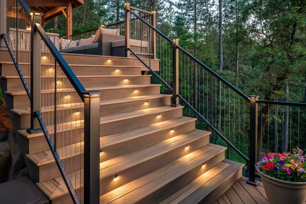 Sunrise custom deck by Stone Ridge Decking, photo 6