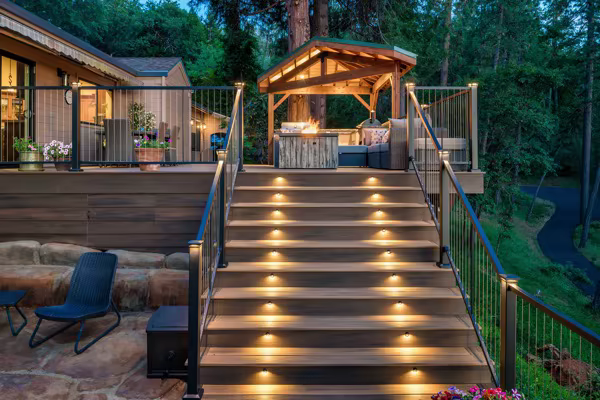 Sunrise custom deck by Stone Ridge Decking, photo 7