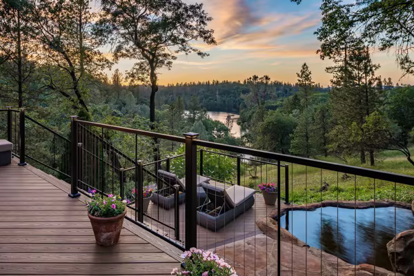 Sunrise custom deck by Stone Ridge Decking, photo 9