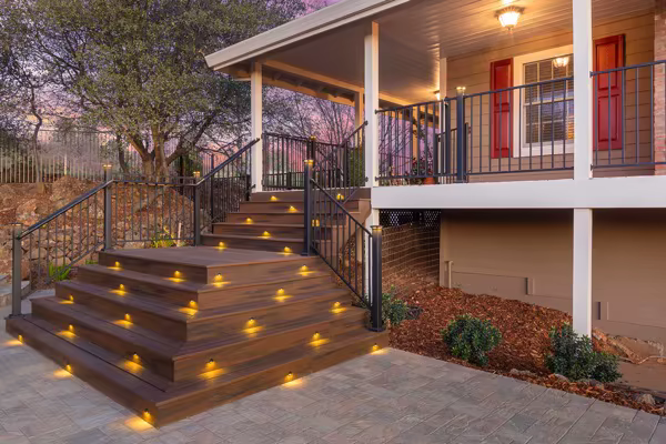 Sweet Road custom deck by Stone Ridge Decking, photo 1