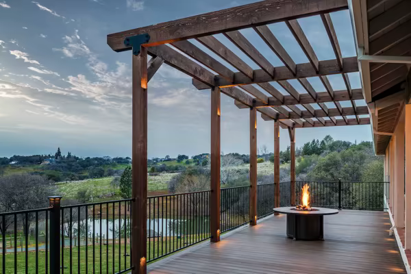 Sweet Road custom deck by Stone Ridge Decking, photo 10