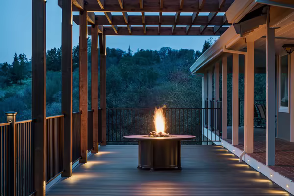 Sweet Road custom deck by Stone Ridge Decking, photo 11