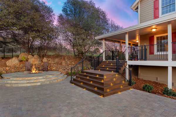 Sweet Road custom deck by Stone Ridge Decking, photo 2