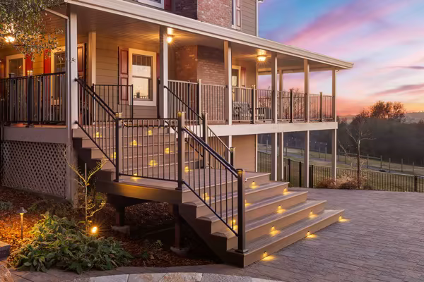 Sweet Road custom deck by Stone Ridge Decking, photo 6