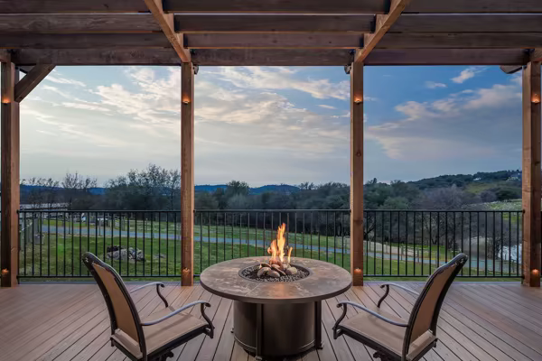 Sweet Road custom deck by Stone Ridge Decking, photo 9