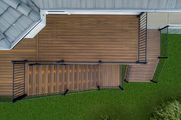 Vintage Way custom deck by Stone Ridge Decking, photo 11