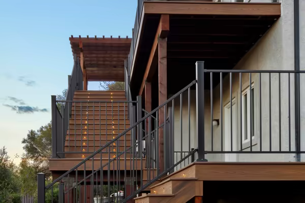 Vintage Way custom deck by Stone Ridge Decking, photo 7
