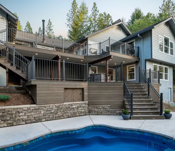 Walgra custom deck by Stone Ridge Decking, photo 5