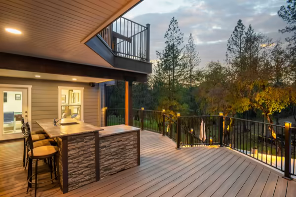 Walgra custom deck by Stone Ridge Decking, photo 8