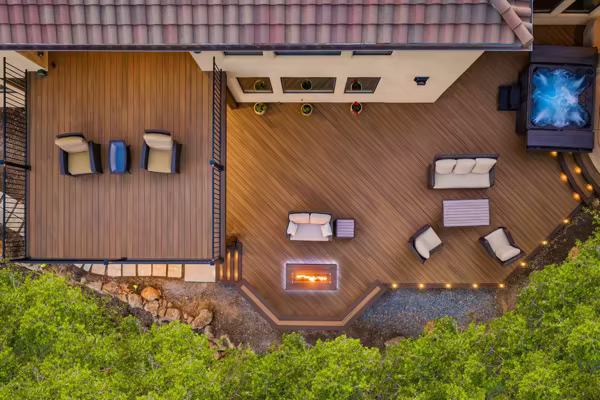 Winchester custom deck by Stone Ridge Decking, photo 1
