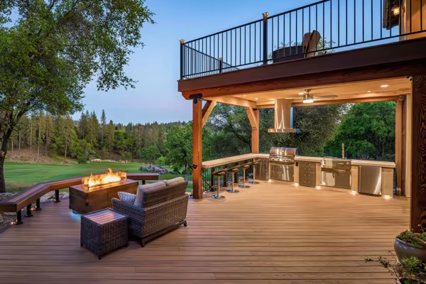 Winchester custom deck by Stone Ridge Decking, photo 7